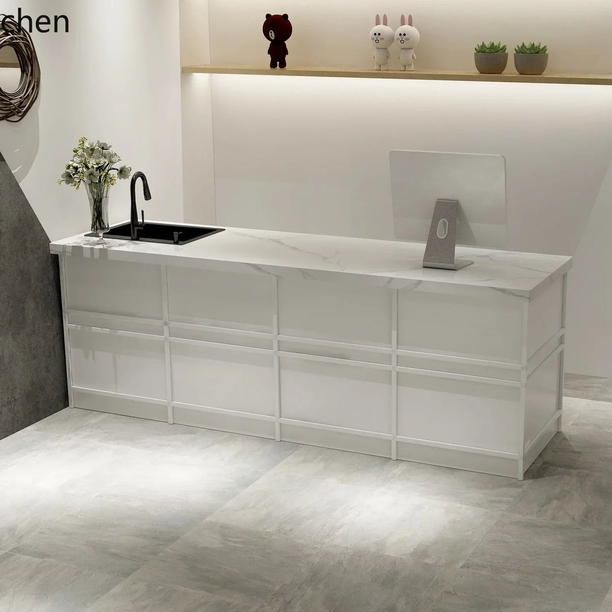 Empfangstheke für Studio, Shop & Rezeption