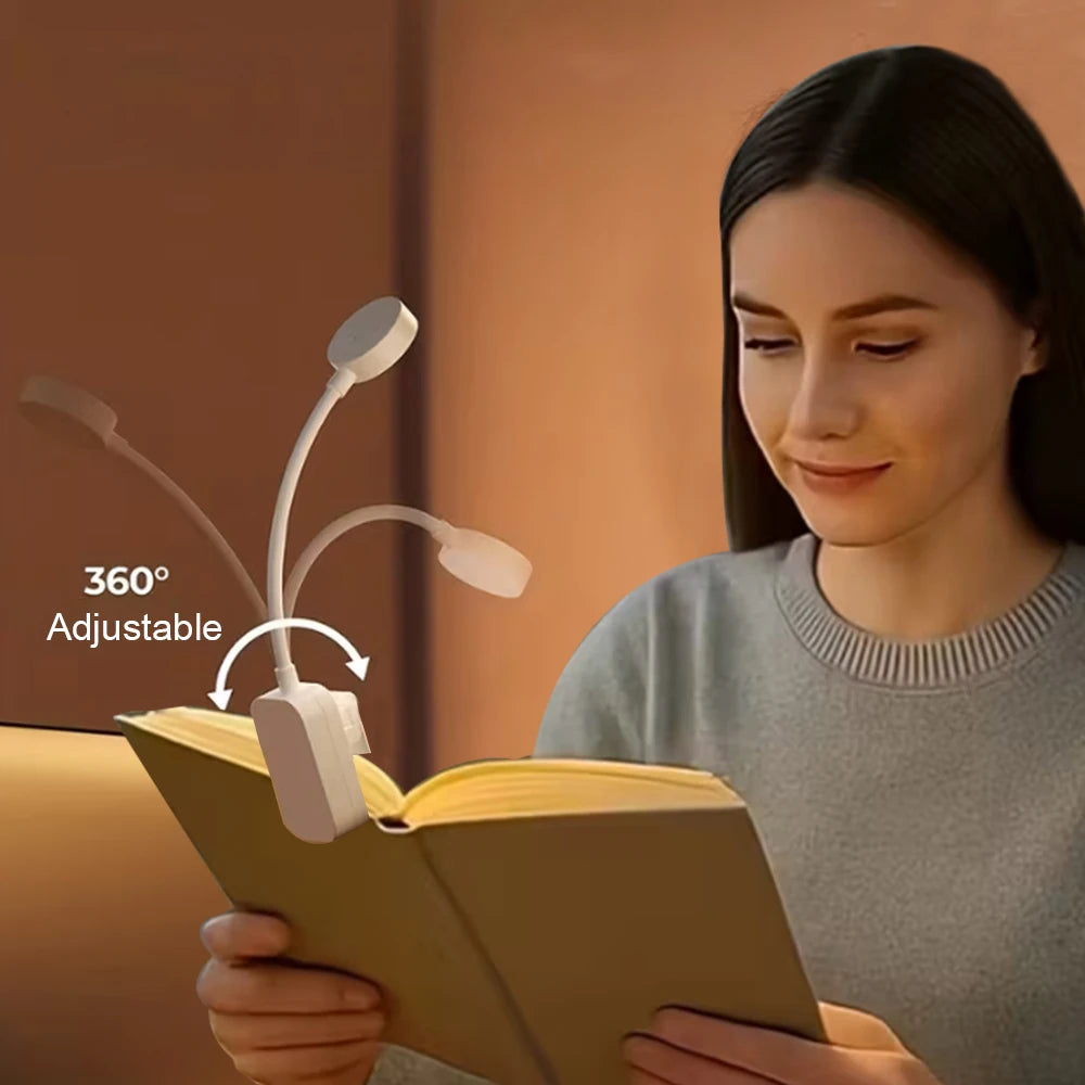 Kompakte LED Klemmlampe zum Lesen & Arbeiten