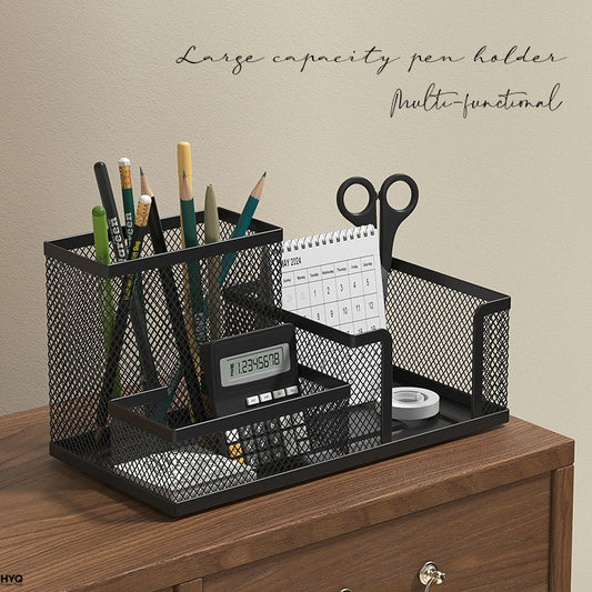 Mesh Schreibtisch-Organizer mit Stiftehalter